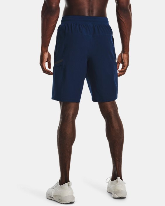 Men's UA Sportstyle Elite Cargo Shorts, Blue, pdpMainDesktop image number 1